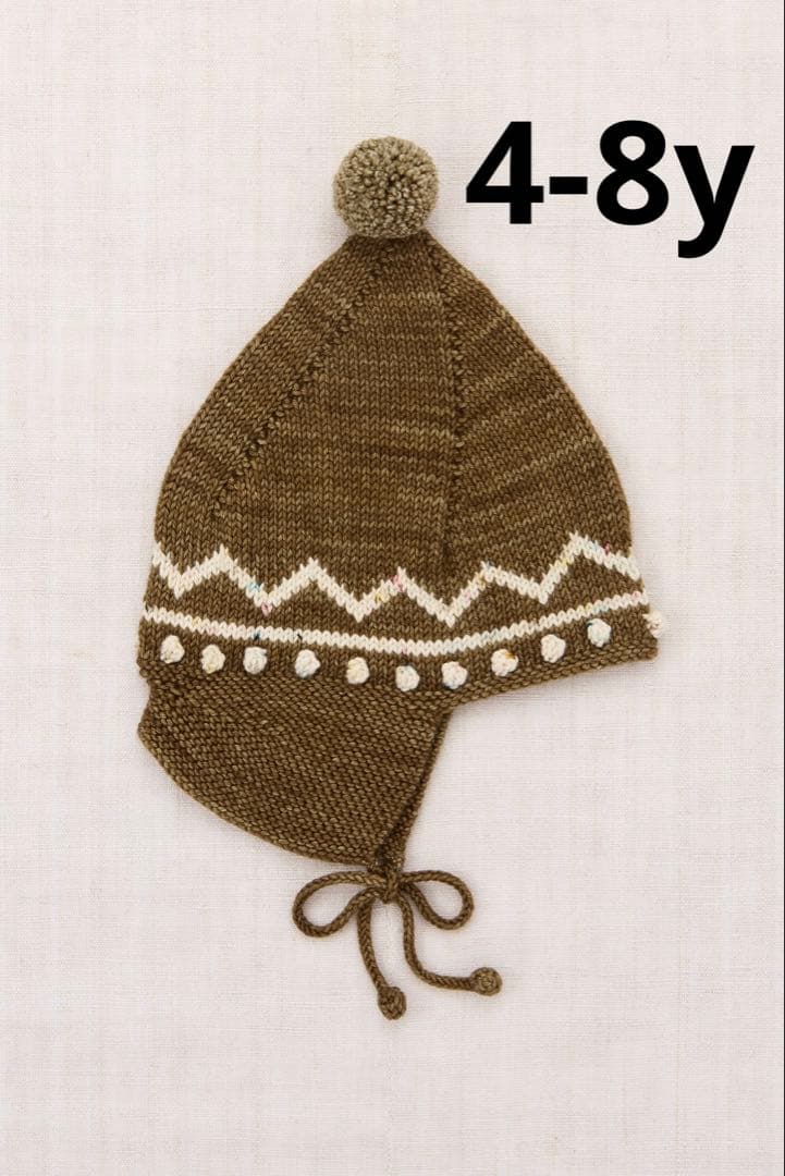 帽子 misha & puff Zig Zag Pointy Peak Hat