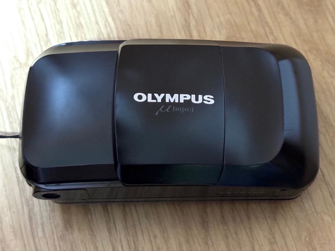 OLYMPUS μ (ミュー) BLACK 初代 オリンパス 動作不良品