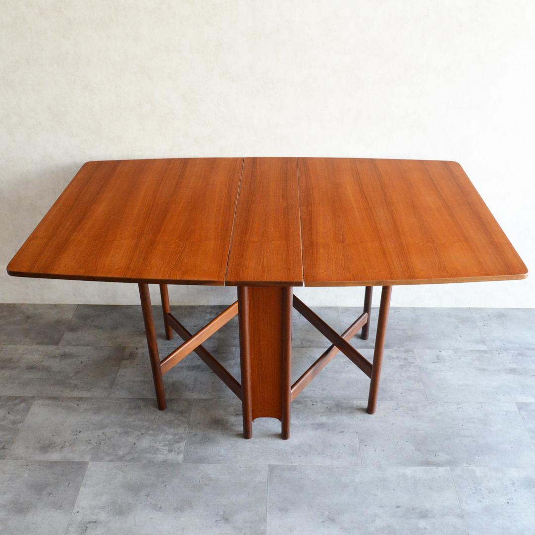 マッキントッシュ ヴィンテージ ゲートレッグ ダイニングテーブル レクタングル