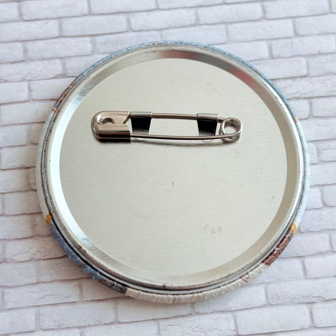 NARUTO J-WORLD 絆　和紙缶バッジ　日向ネジ