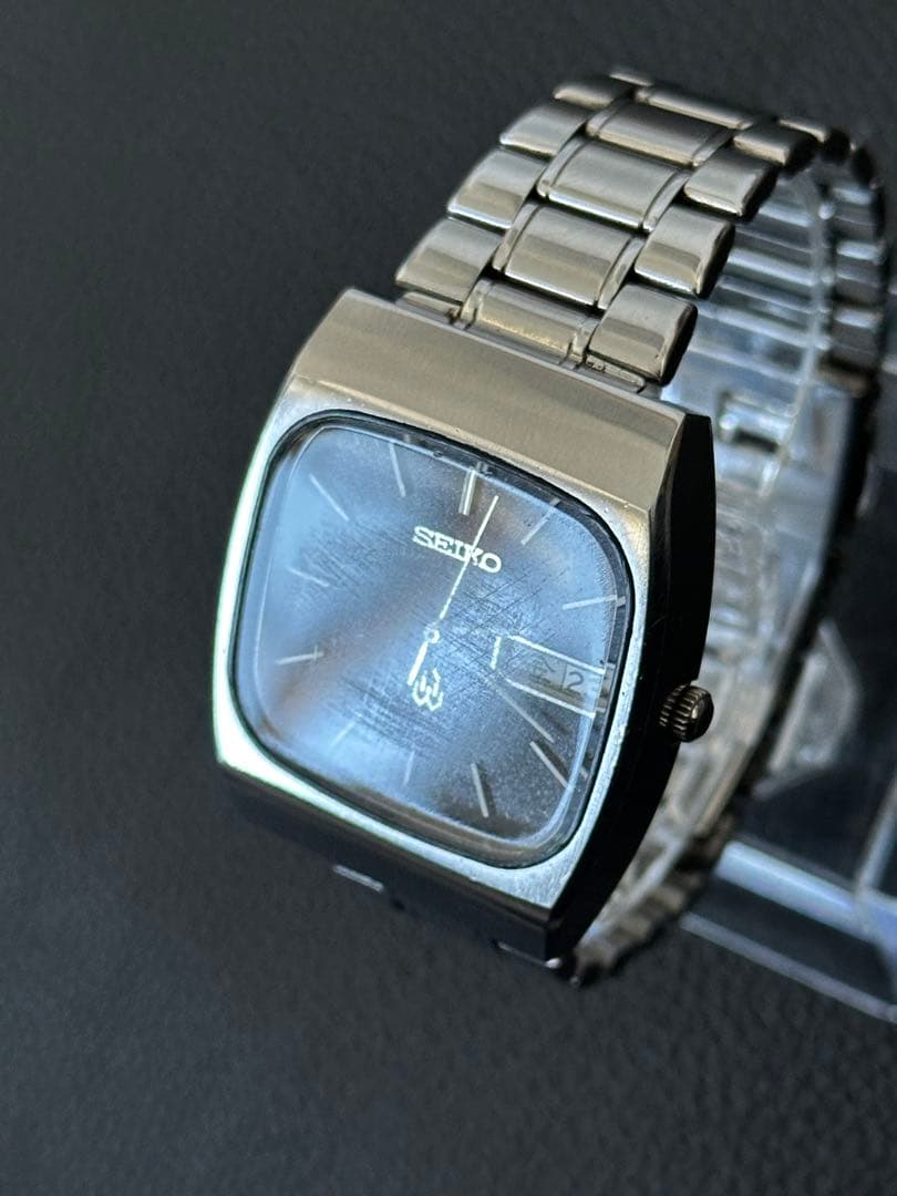 【稼働品】セイコー ロードクオーツ 7853-5000 テレビスクリーン 文字盤