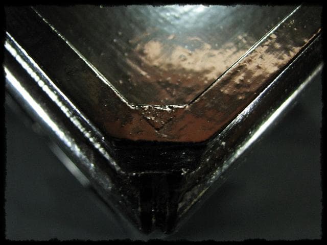 宗旦好 黒一閑 高麗卓 棚物 千家 茶道具 元紙箱 f273