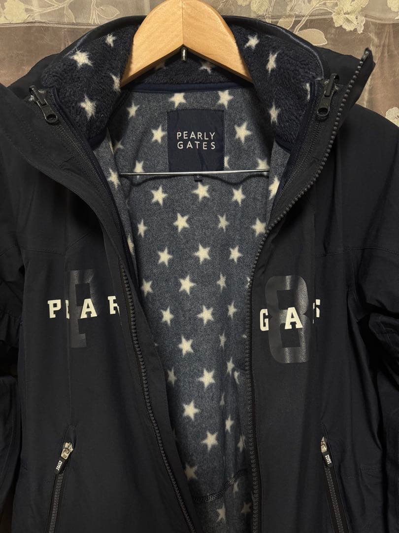 PEARLY GATES パーリーゲイツ ネイビー 防風 ジャケット アウター