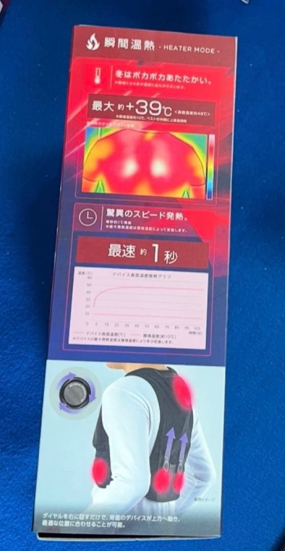 ワークマンウィンドコアアイス×ヒーターペルチェベストPRO2 新品