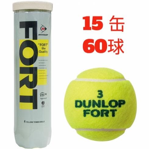 【新品】 Dunlop　ダンロップ フォート　1箱15缶60球　2箱セット