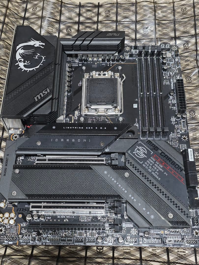 ジャンク品　MPG X670E CARBON WIFI　マザーボード