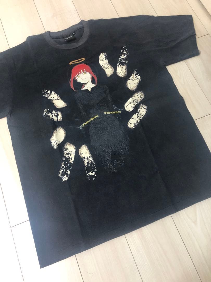 カ*イ様 チェンソーマン tee XL ヴィンテージ tシャツ マキマ 黒 レぜ