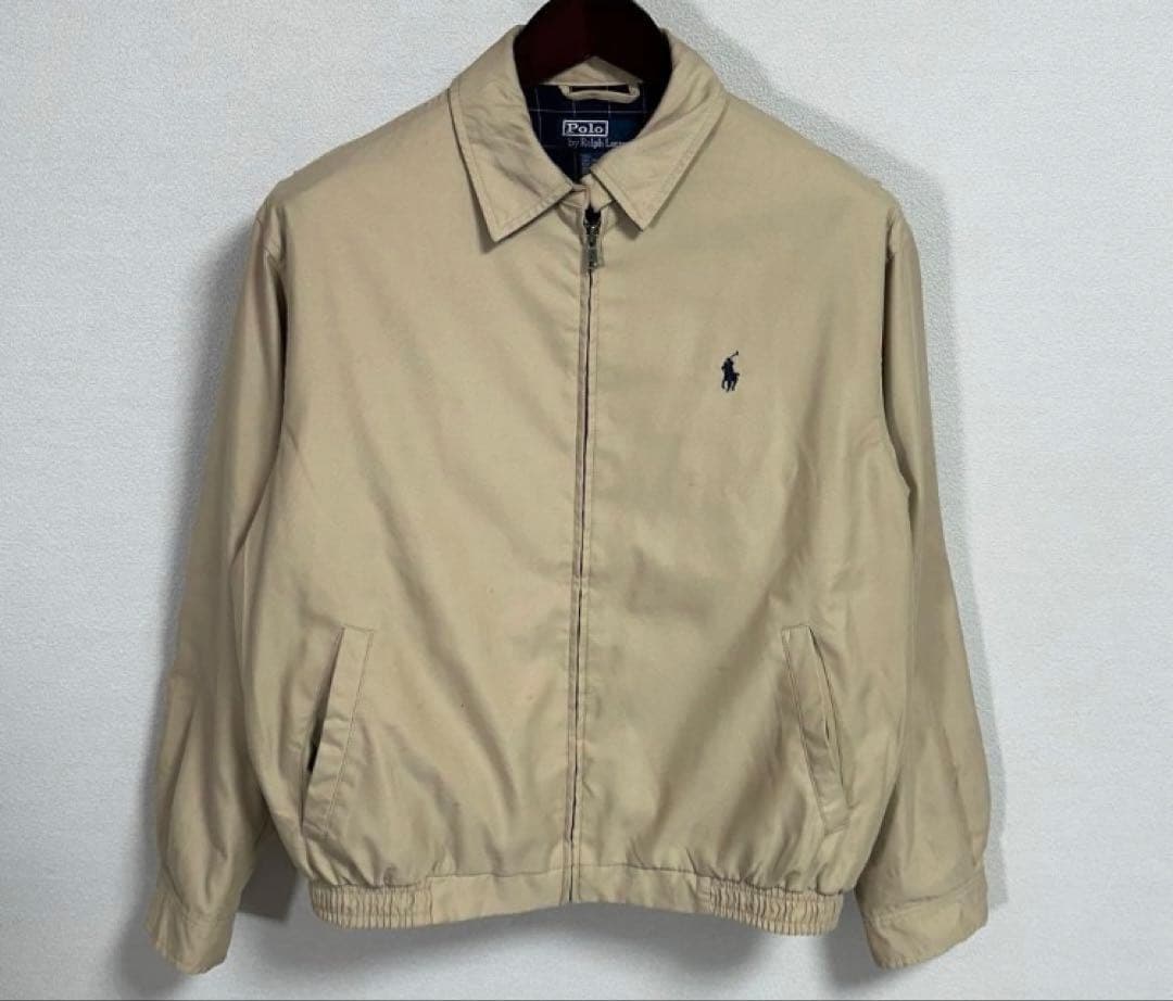 90s polo by ralph lauren ピーススキン スイングトップ