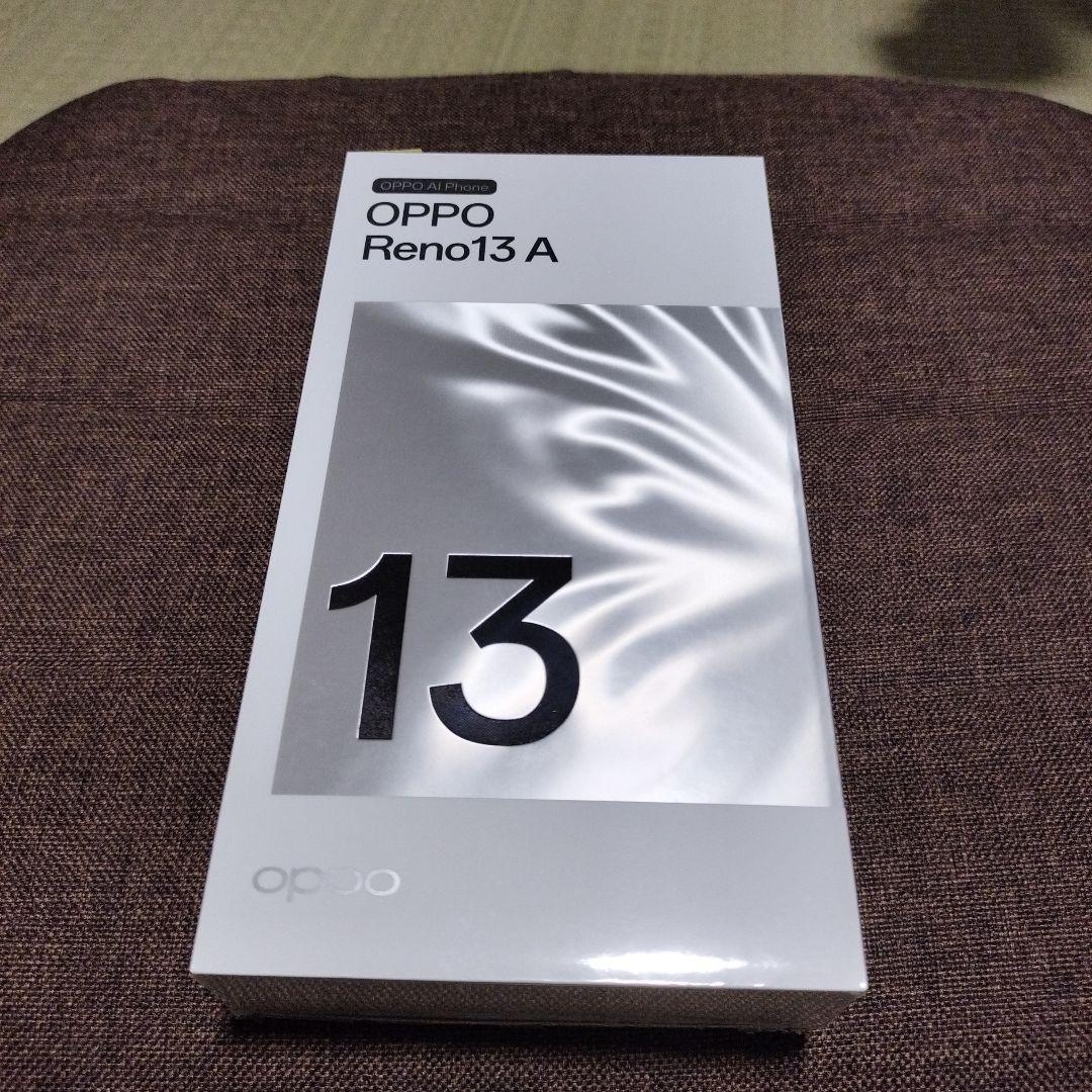 OPPO Reno13 A アイスブルー本体