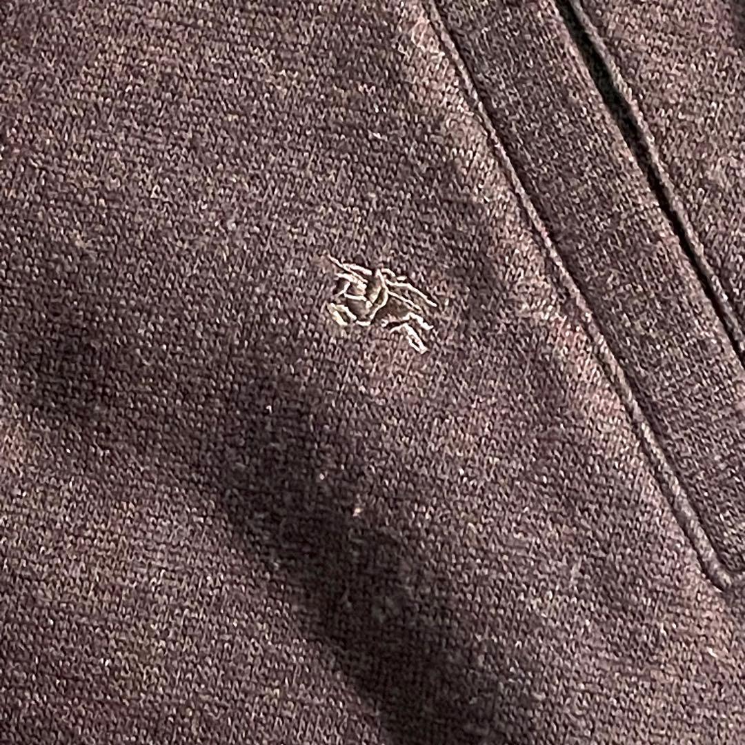 00s　バーバリーロンドン　フード付き　ウールコート　ノバチェック　M〜L相当