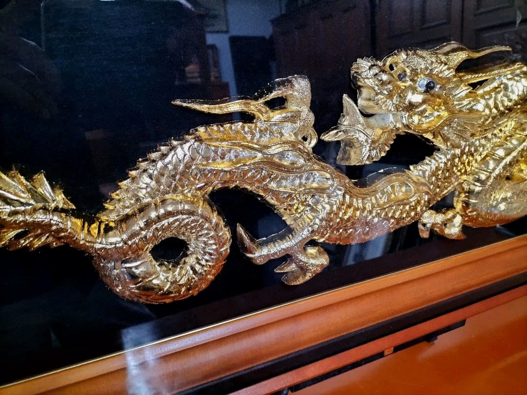 昇り龍　額飾り　開運アップ