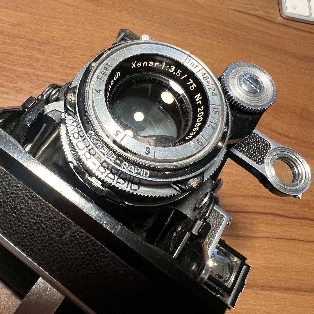 フィルムカメラ Zeiss Ikon Super Ikonta 531 xenar 75mm