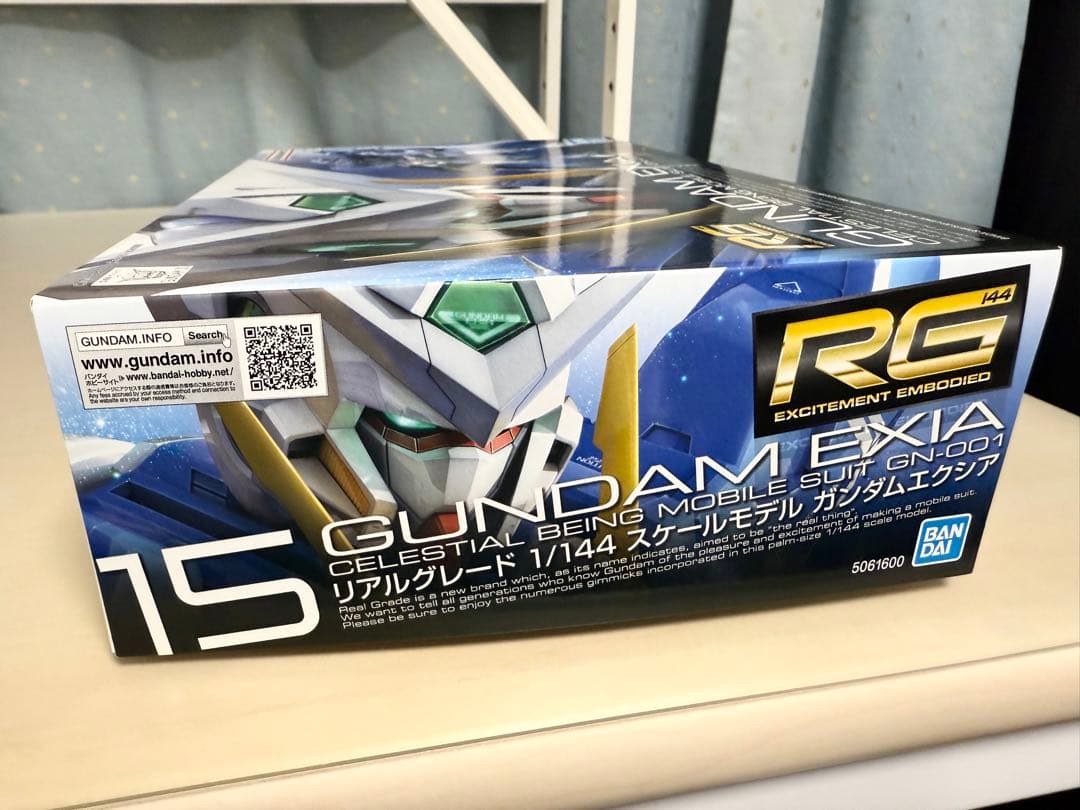 HG GNアームズ TYPE-E〔REAL COLOR〕＆RGガンダム エクシア