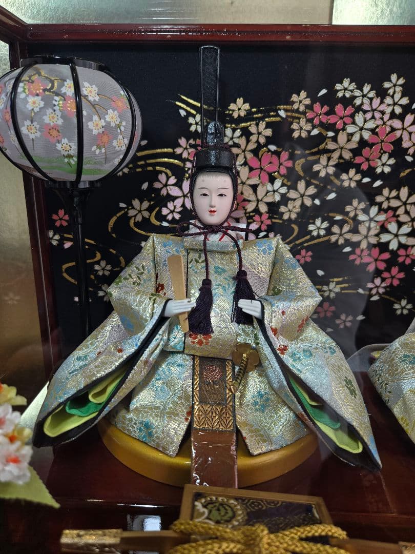 【一点限り】雛人形 ケース飾り　K44