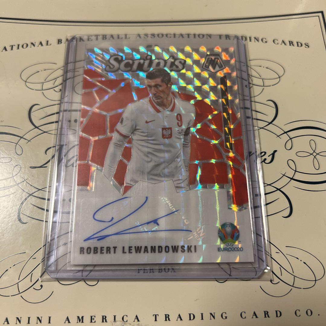 Panini Mosaic ロベルト レヴァンドフスキ 直筆サイン カード