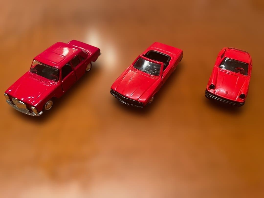 Model Car(ミニカー)ブラジルREI社製3台セット