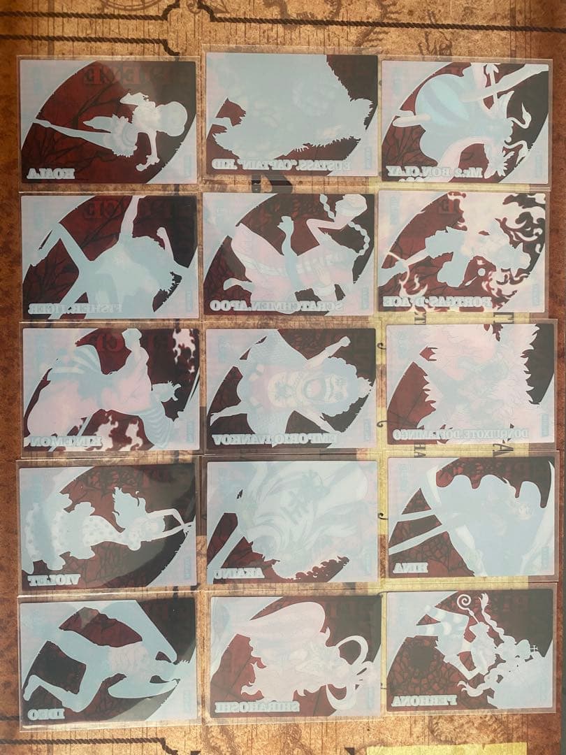 ワンピースカード　クリアカード　33枚まとめ売り