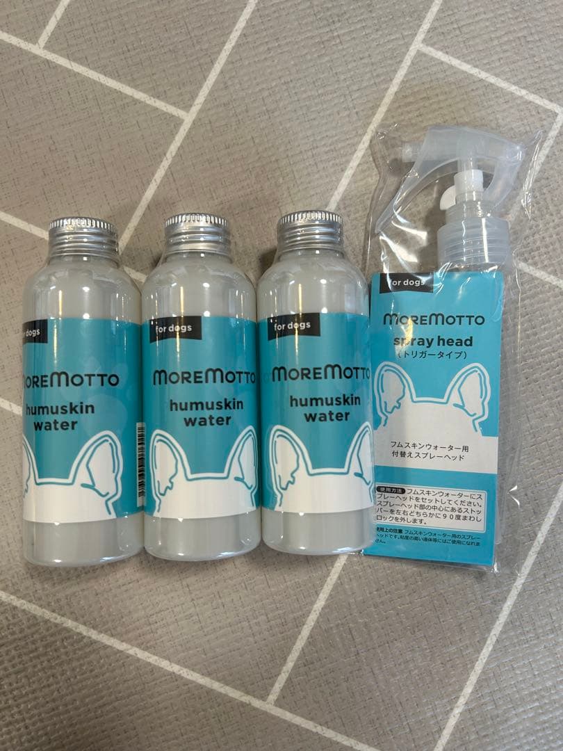 MORE MOTTO モアモット フムスキンウォーター120ml×3本セット