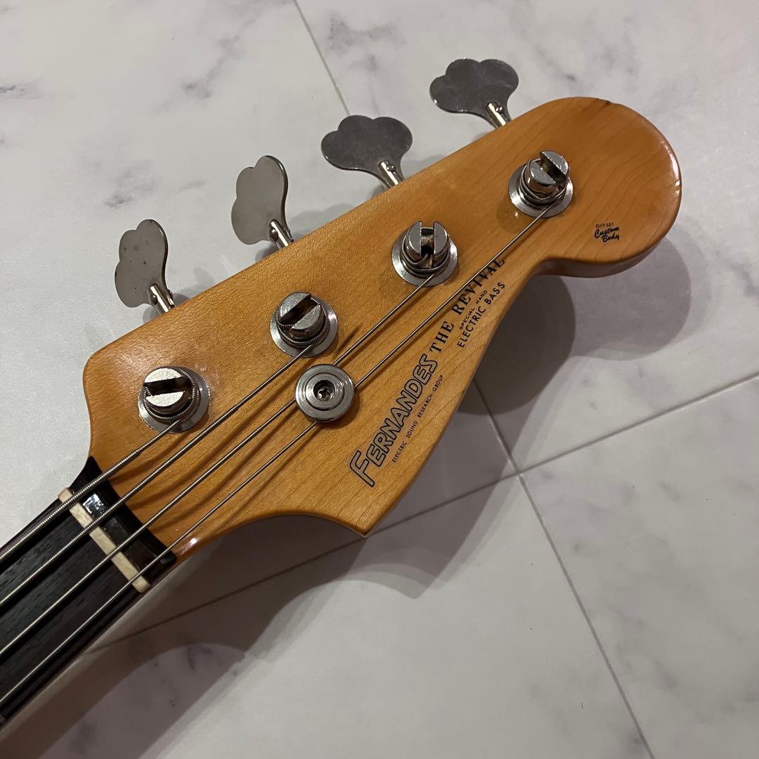カスタム済 fernandes RJB JazzBass THE REVIVAL