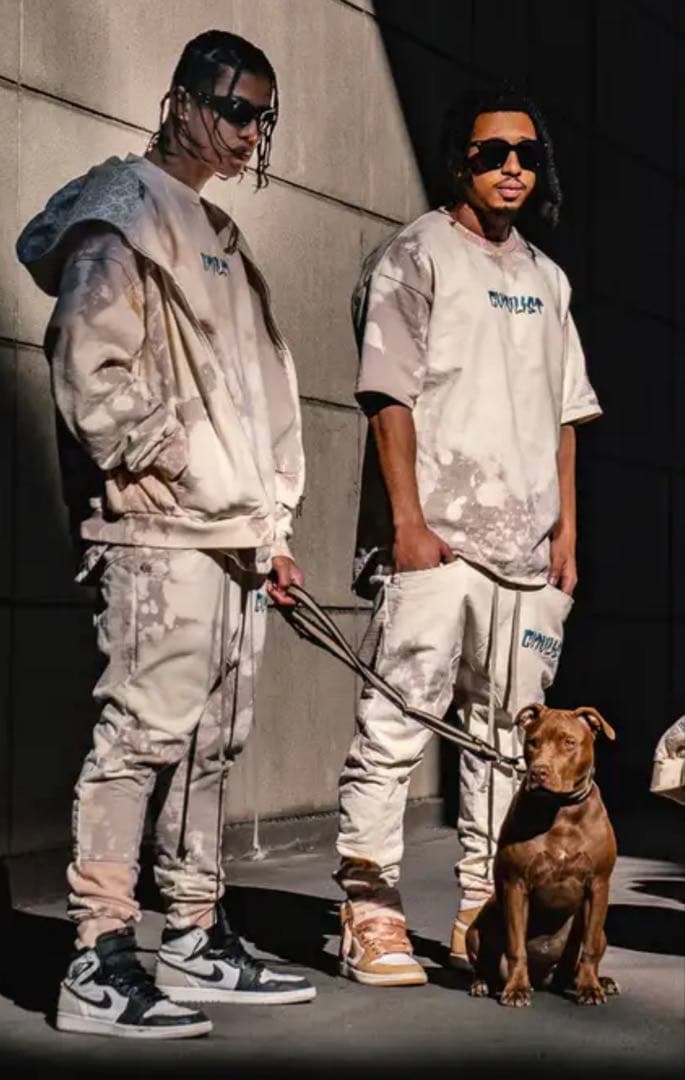 【極美品】カタリスト × バーニーズ ユージュアル スウェット シャツ ブリーチ