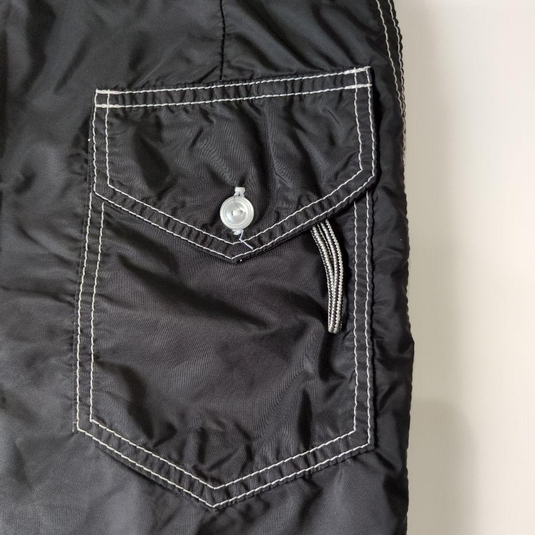 birdwell 黒のショートパンツスタイル水着