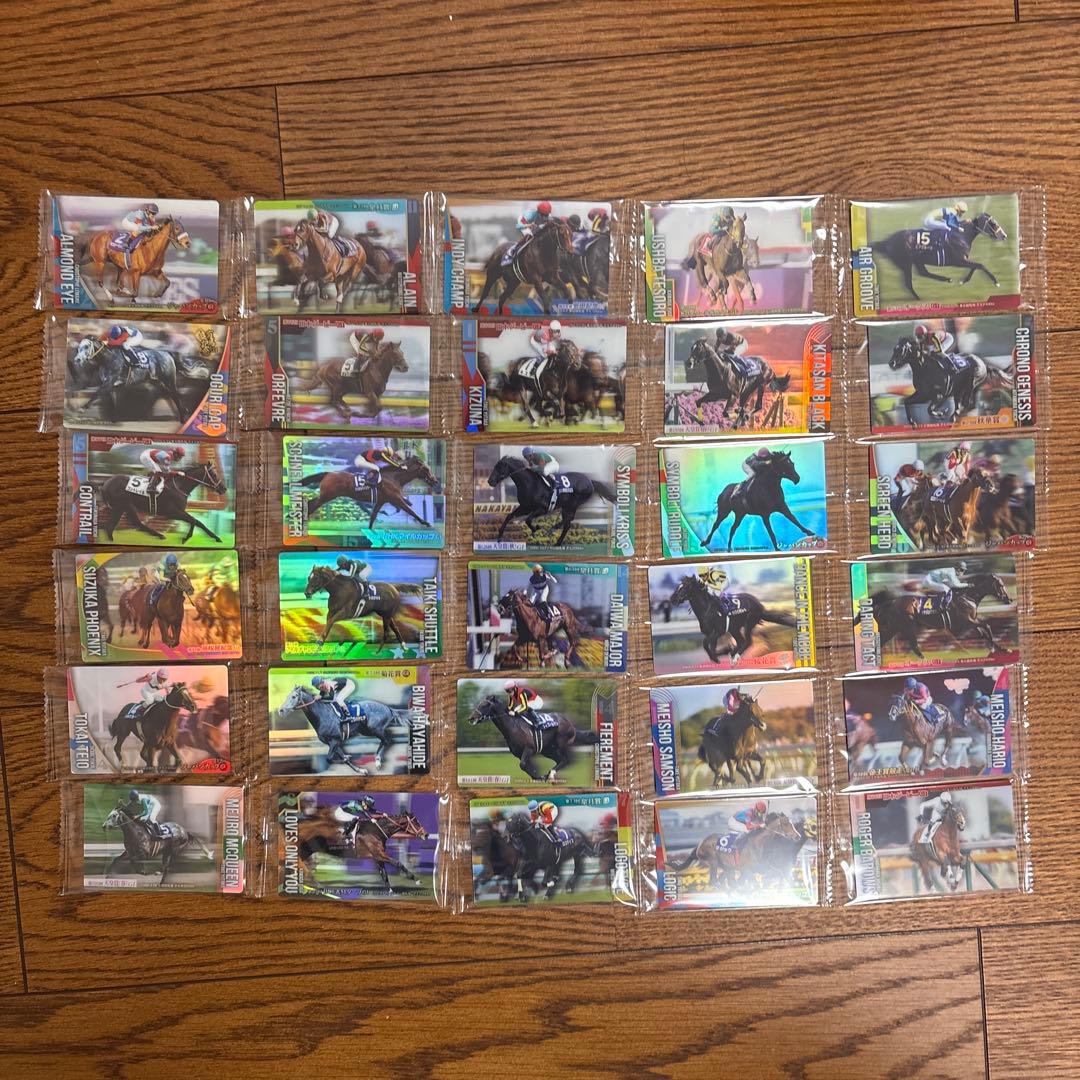 サラブレッドホースコレクション サイン金箔29種ノーマル30種コンプ　セット