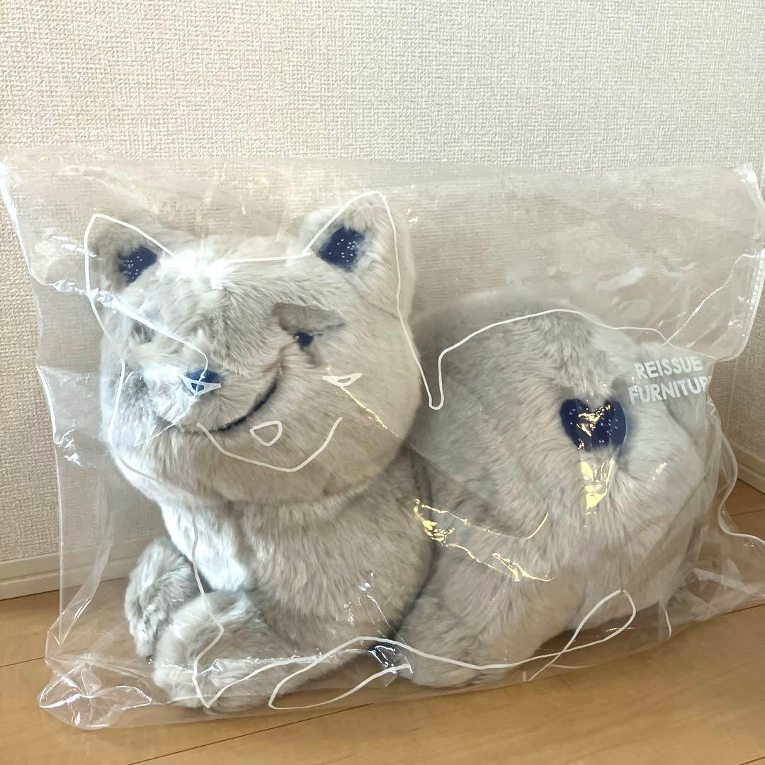 【タイムセール中】リイシューねこちゃんGrande/ライトグレー