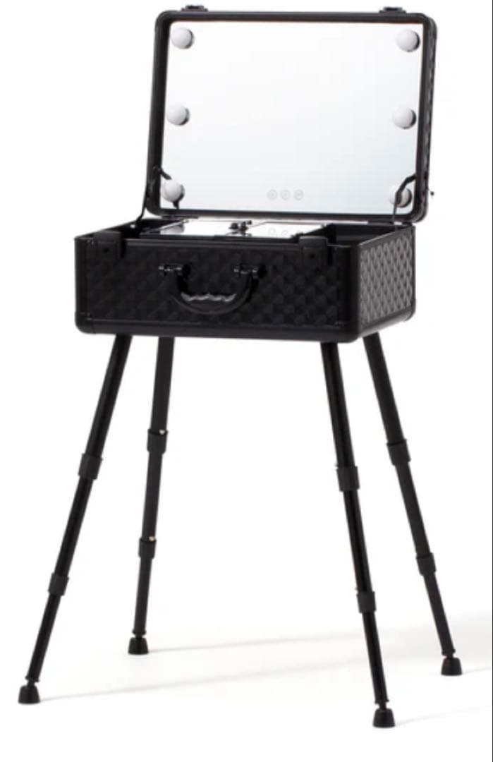 Franc Franc ハリウッドメイクボックスL黒