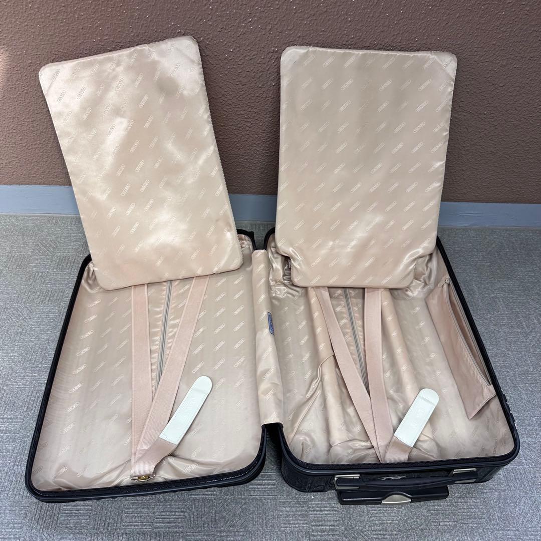 良品 リモワ サルサデラックス 33L 機内持ち込み 2輪 TSAロック 茶色