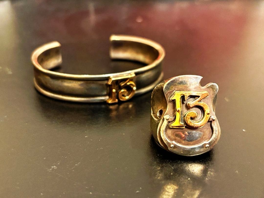 リンチシルバースミス 13バングル、ギターリングセット