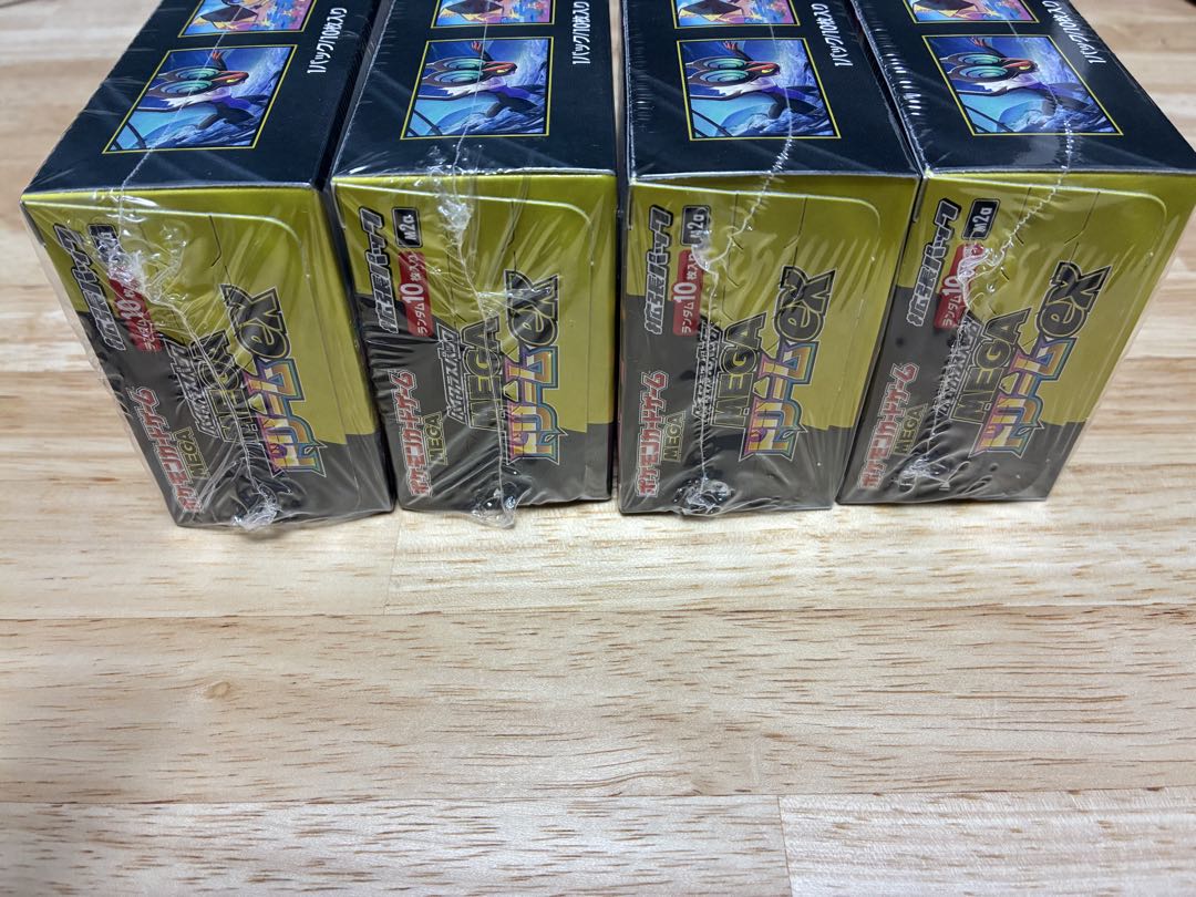【新品未開封】シュリンク付 ポケモンカードゲーム MEGAドリームex 4BOX