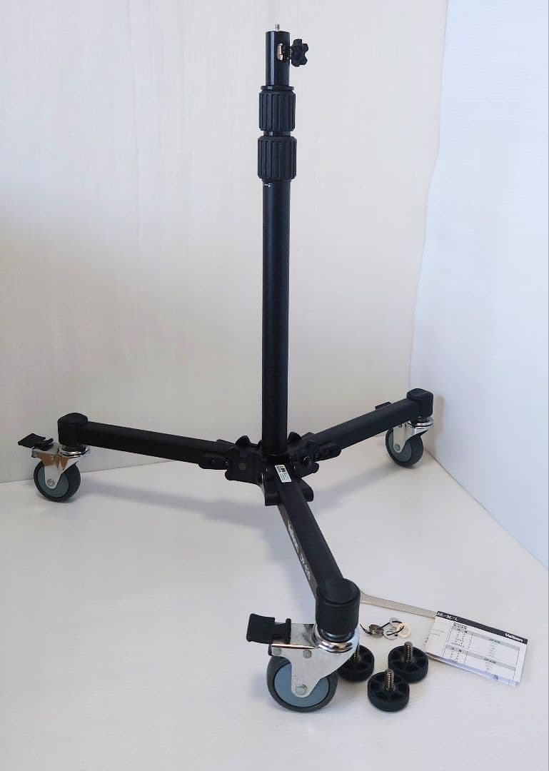 Velbon ベルボン ドリーポッド DP-83S アルミ脚 移動撮影