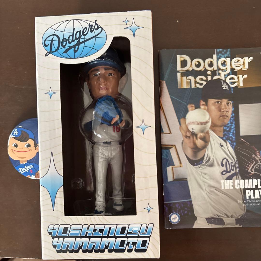 水*ぞ様 山本由伸ボブルヘッド人形