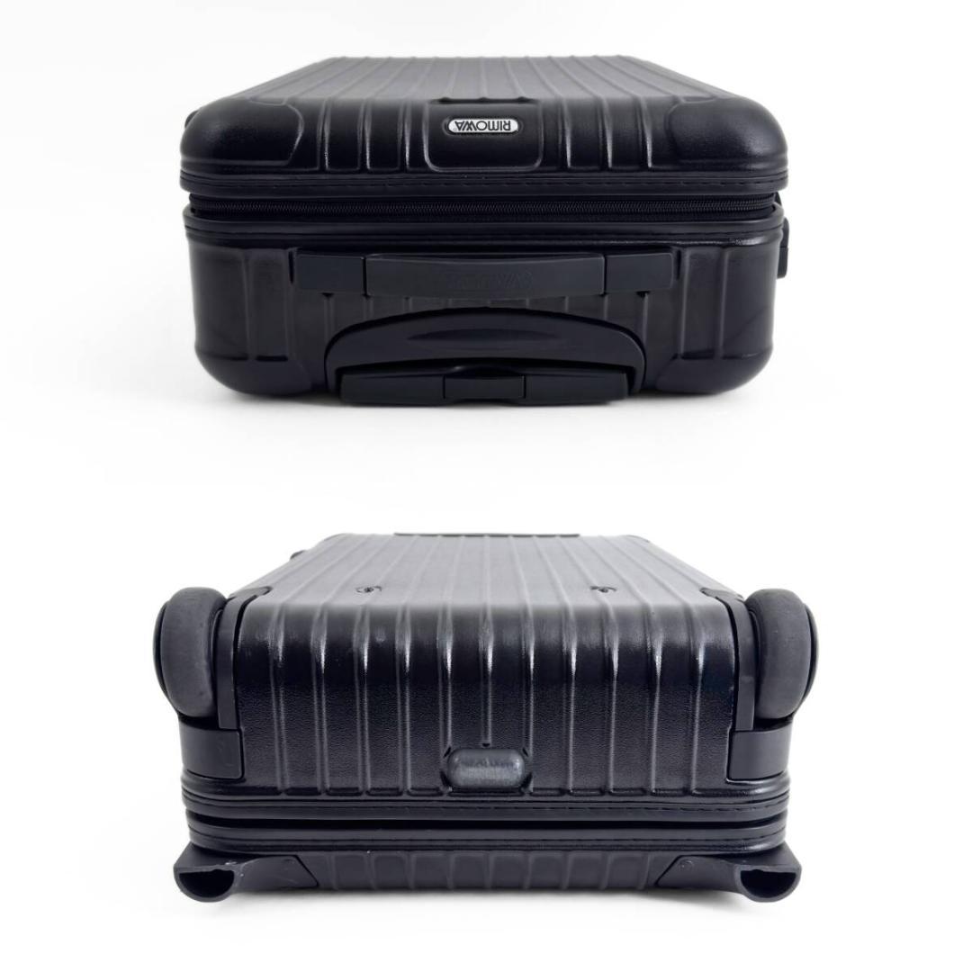 美品 リモワ サルサ 35L 機内持ち込み 2輪 TSAロック マットブラック