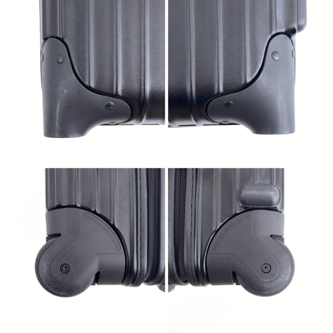 美品 リモワ サルサ 35L 機内持ち込み 2輪 TSAロック マットブラック