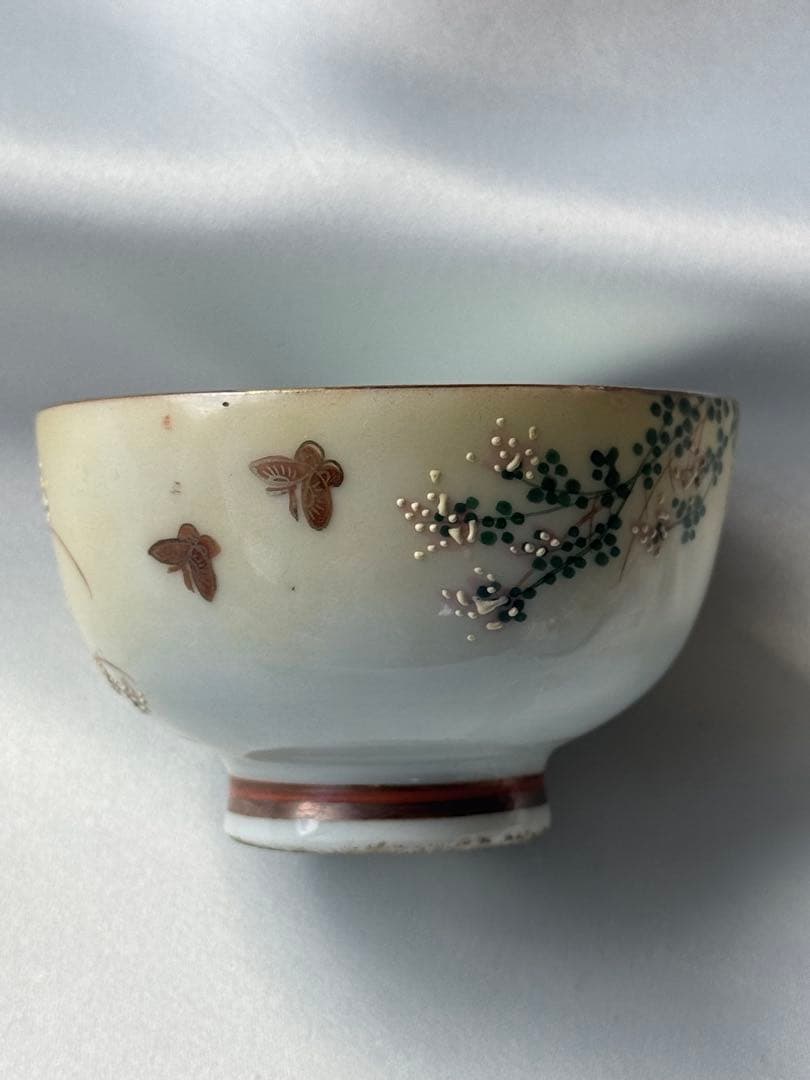 こちら専用です　　希少品　明治初期　骨董品　九谷焼　古九谷　九谷造　　煎茶々碗