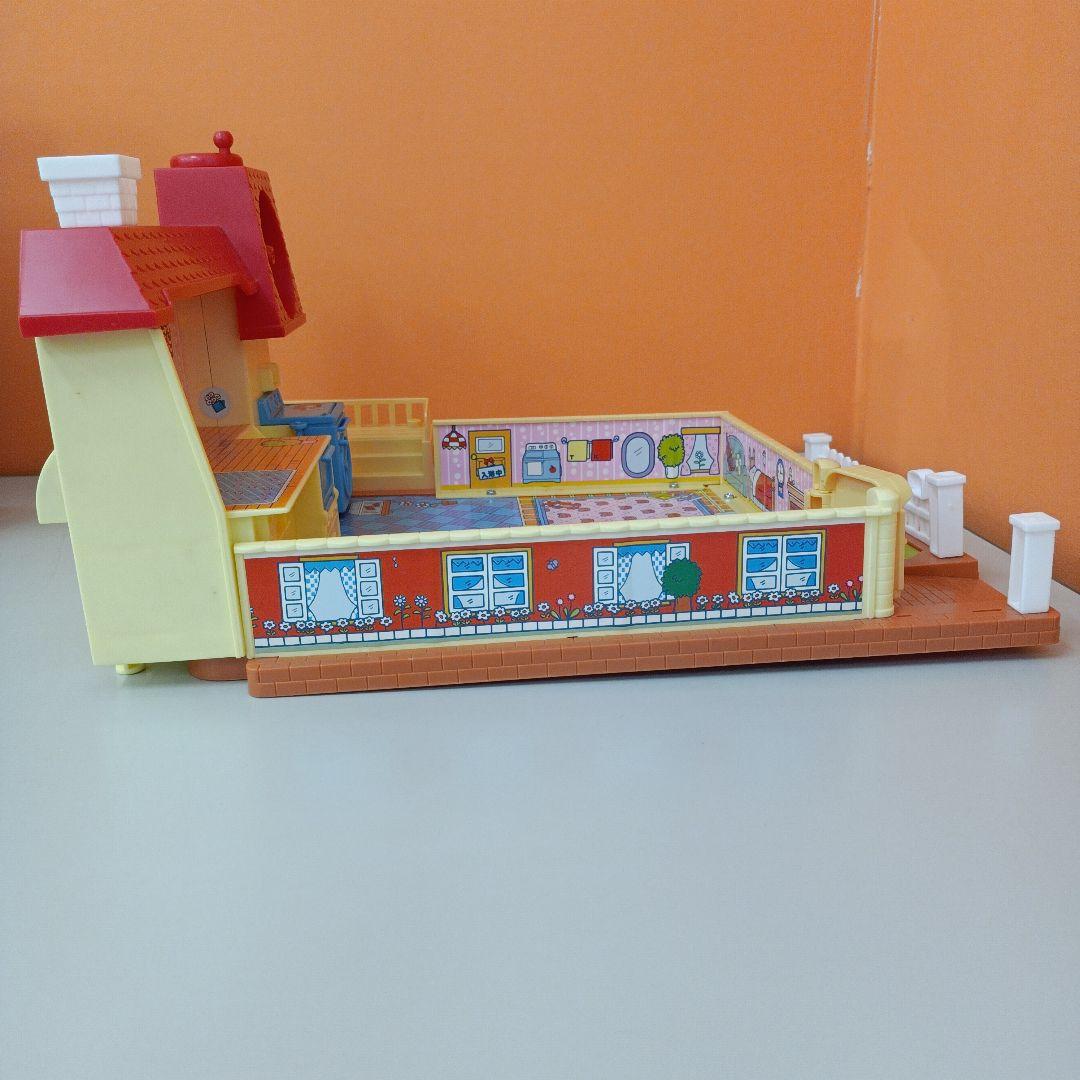 【不足品なし】サンリオ　トッピーとクッピーの時計のおうち レトロ