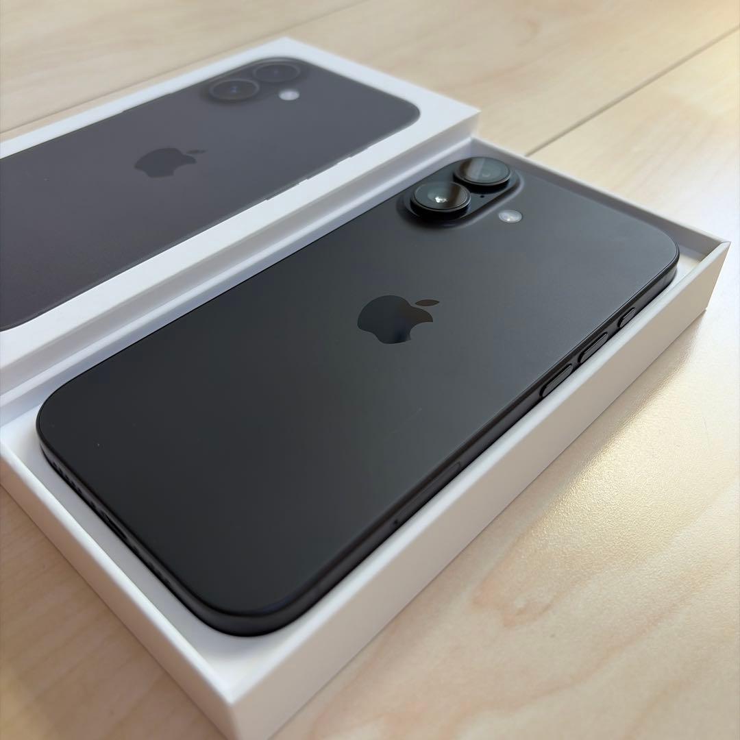 iPhone 16 ブラック 128GB SIMフリー