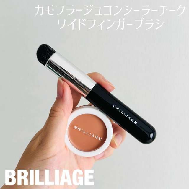 ブリリアージュ　コンシーラーチーク&ワイドフィンガーブラシ【新品未開封】