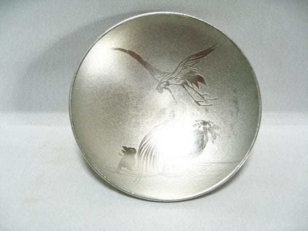 #昭和七年度 #艦隊記念 #軍艦金剛 錫盃 #日生堂 #薩摩錫 共箱 旧日本海軍