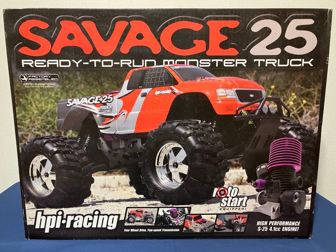 HPI SAVAGE 25 ( 新品未使用 ) ロトスターター無し