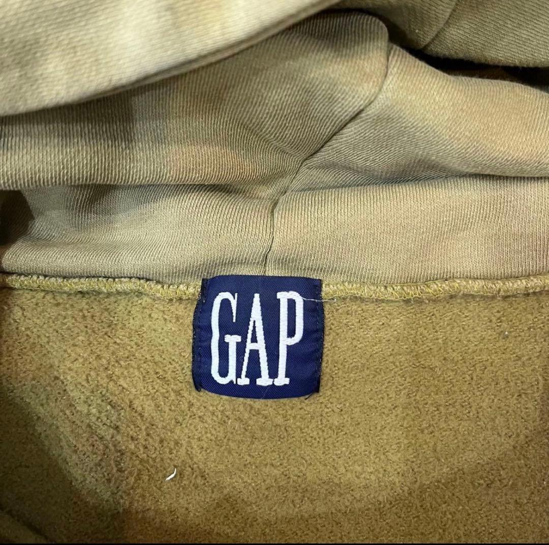 80’s〜90’s old gap henley neck hoodie