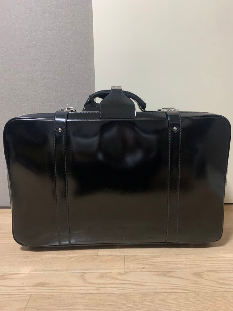 激レア‼️GUCCI エナメル　トランクケース　ボストン　鍵付き