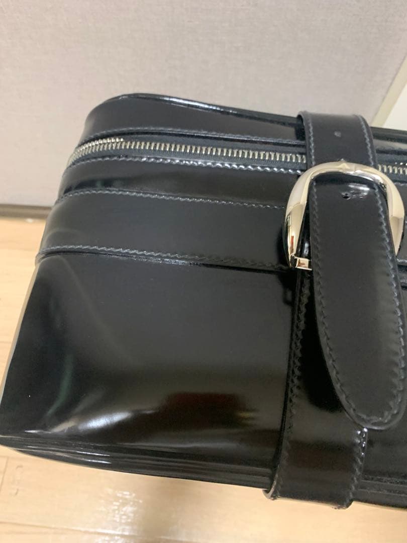 激レア‼️GUCCI エナメル　トランクケース　ボストン　鍵付き