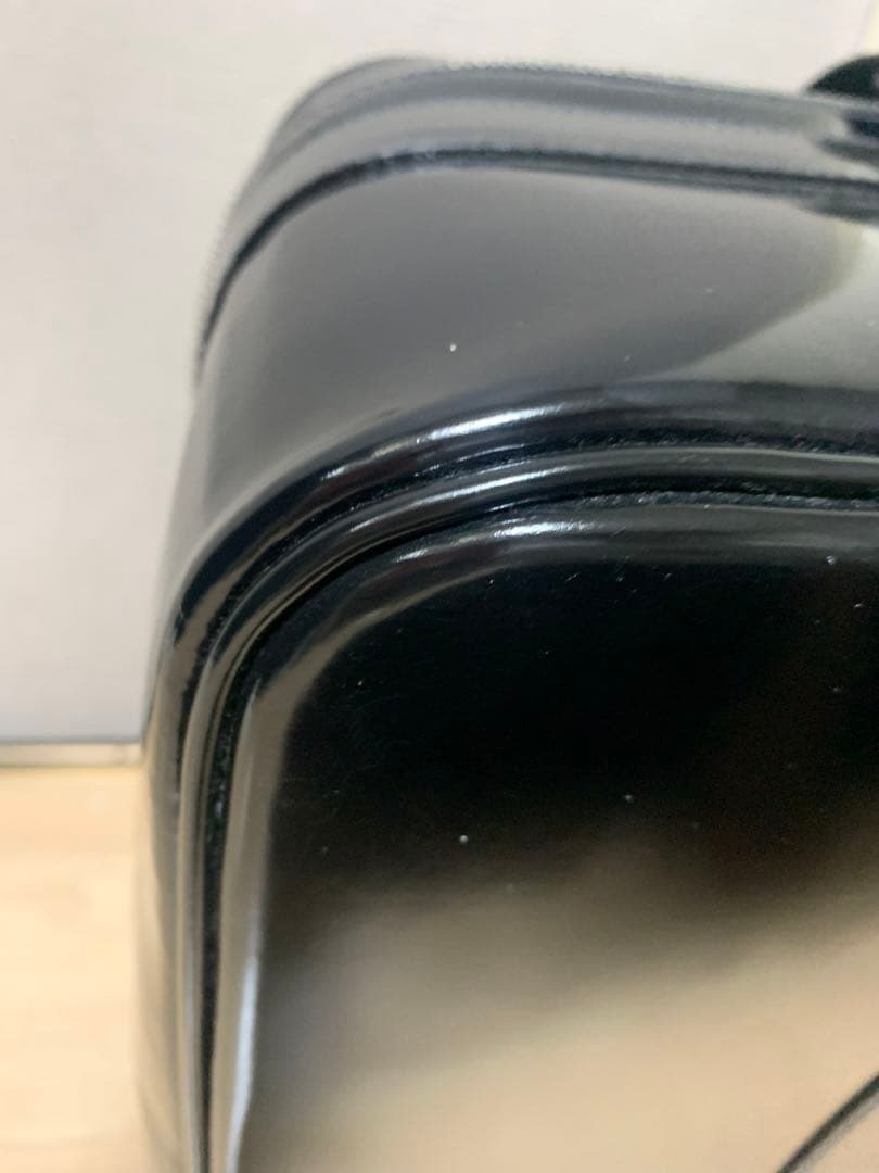 激レア‼️GUCCI エナメル　トランクケース　ボストン　鍵付き