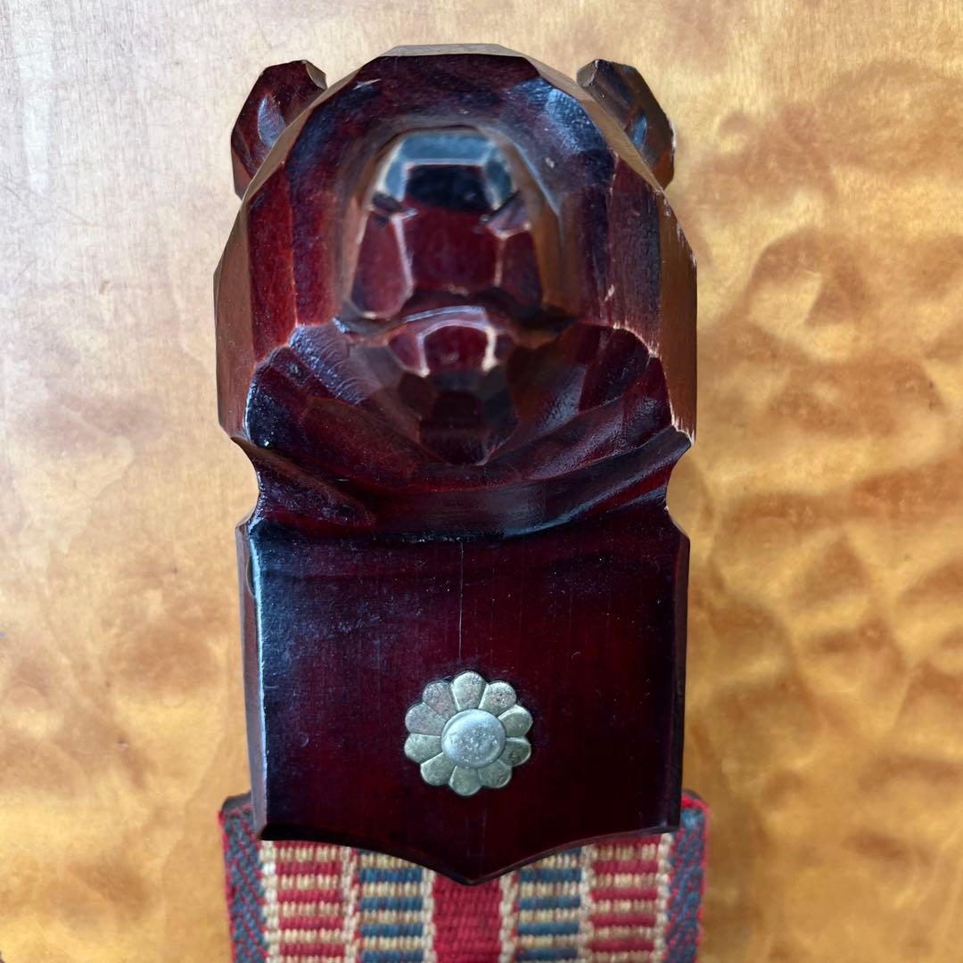 【 伝統工芸古民具 】馬鈴 （ドーナッツ型鈴×1・鈴×5） 約56cm ■熊よけ