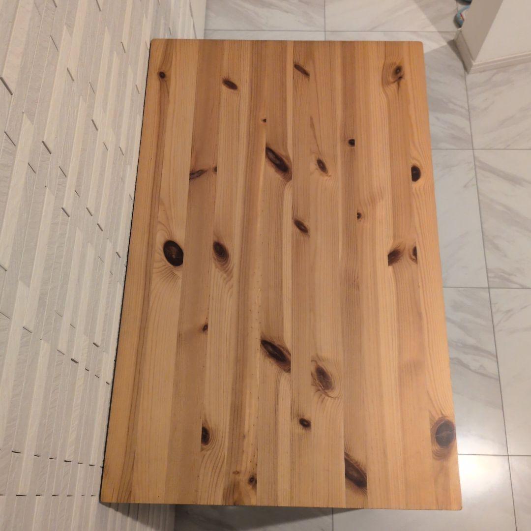 無印良品 パイン材テーブル 2台セット