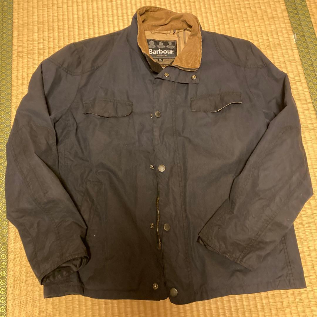 Barbour ネイビー ジャケット XL