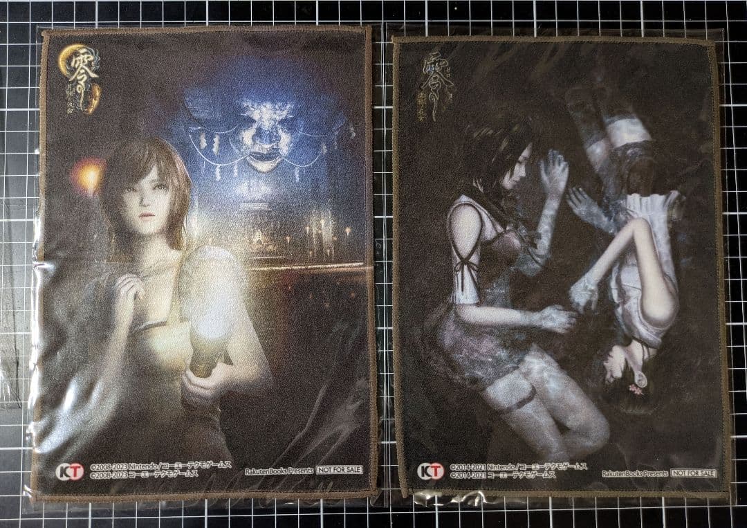 零 濡鴉ノ巫女 月蝕の仮面 マイクロファイバークロス 不来方夕莉 水無月流歌