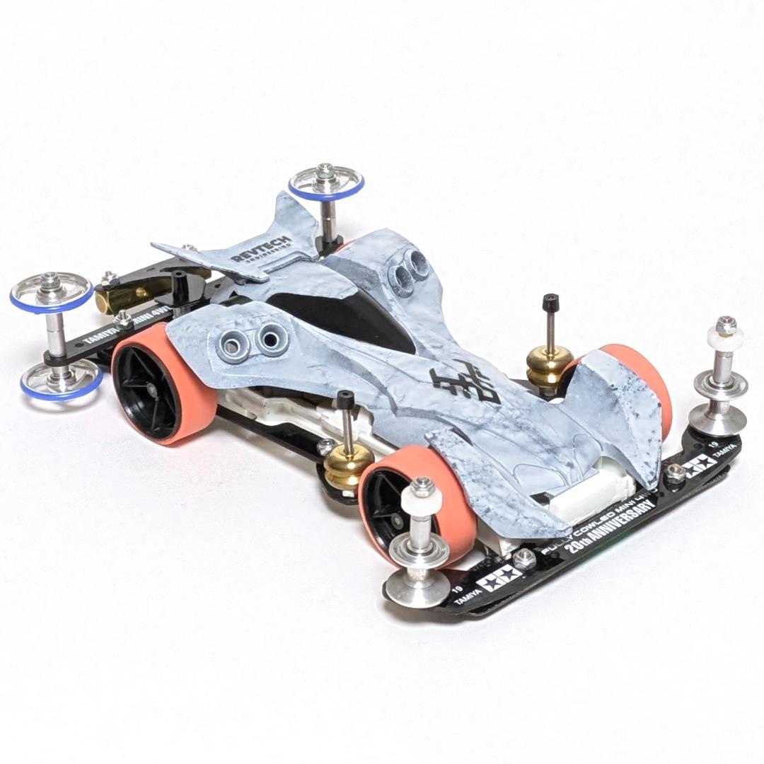 ミニ四駆 完成品 S2シャーシ ヒクオ レイスティンガー